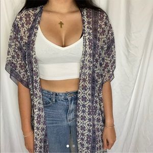 Brandy Melville beach cover up/ kimono
